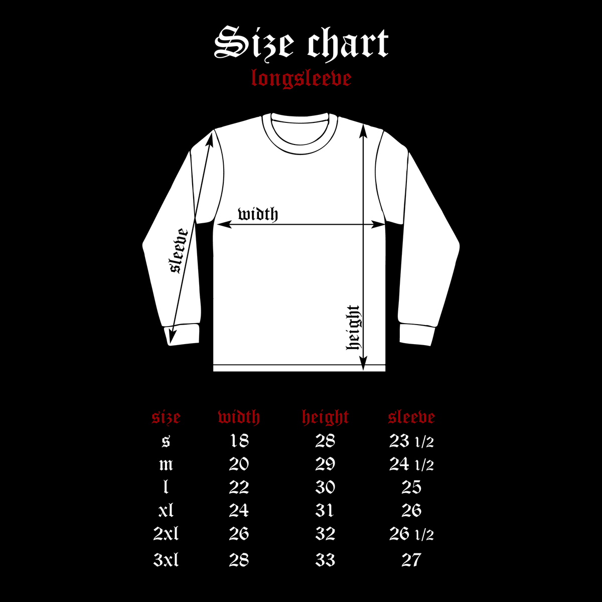Angel Slaughter: Longsleeve *PRE-ORDER*
