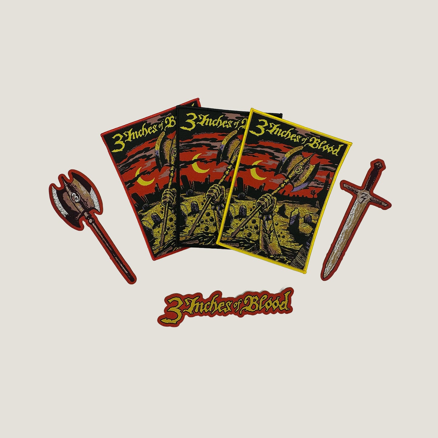 Temporal Dimensions Patches 3iob Coming Back from the Dead Bundle Woven Patches