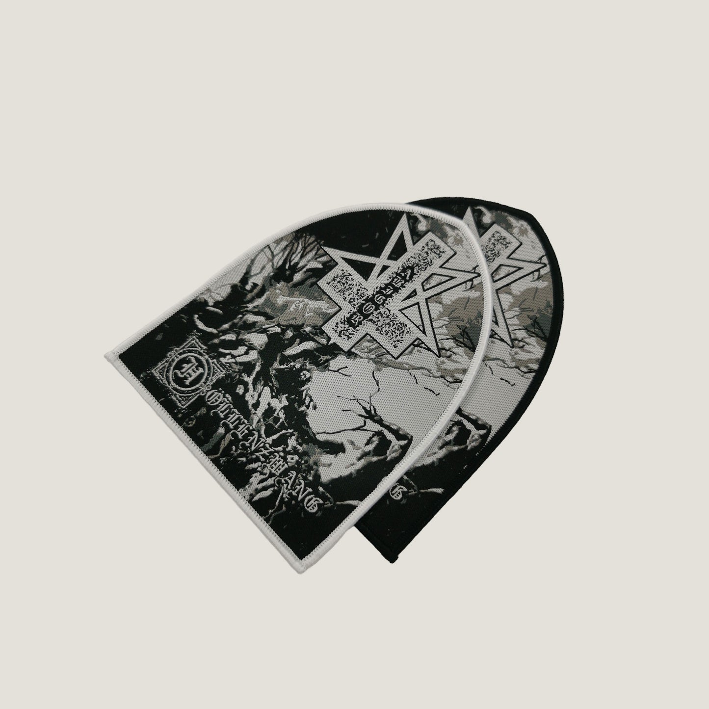 Temporal Dimensions Patches Abigor Höllenzwang Metal Woven Patches