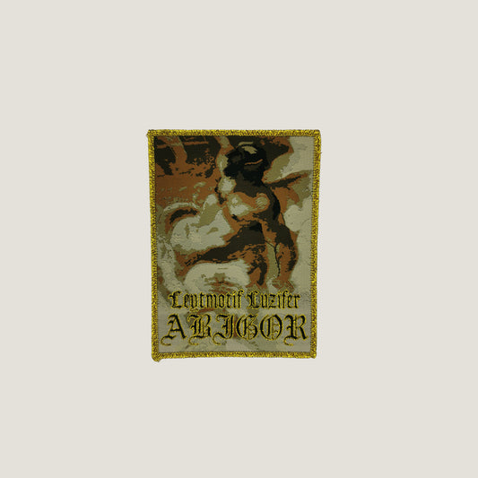 Temporal Dimensions Patches Abigor Leytmotif Luzifer Golden Glitter Border Woven Patch