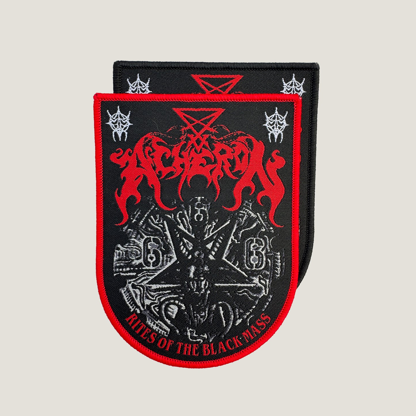 Temporal Dimensions Patches Acheron Rites of the Black Mass Woven Patches