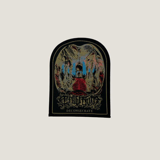 Temporal Dimensions Patches Aenigmatum Deconsecrate Black Border Woven Patch