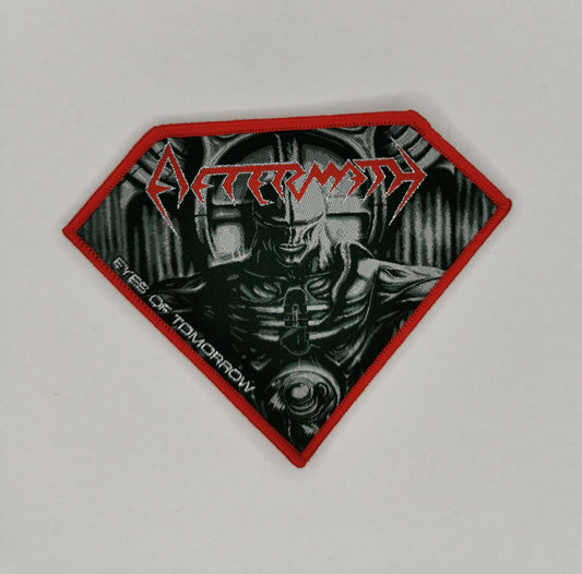 Temporal Dimensions Patches Aftermath Eyes of Tomorrow Red Border Woven Patch