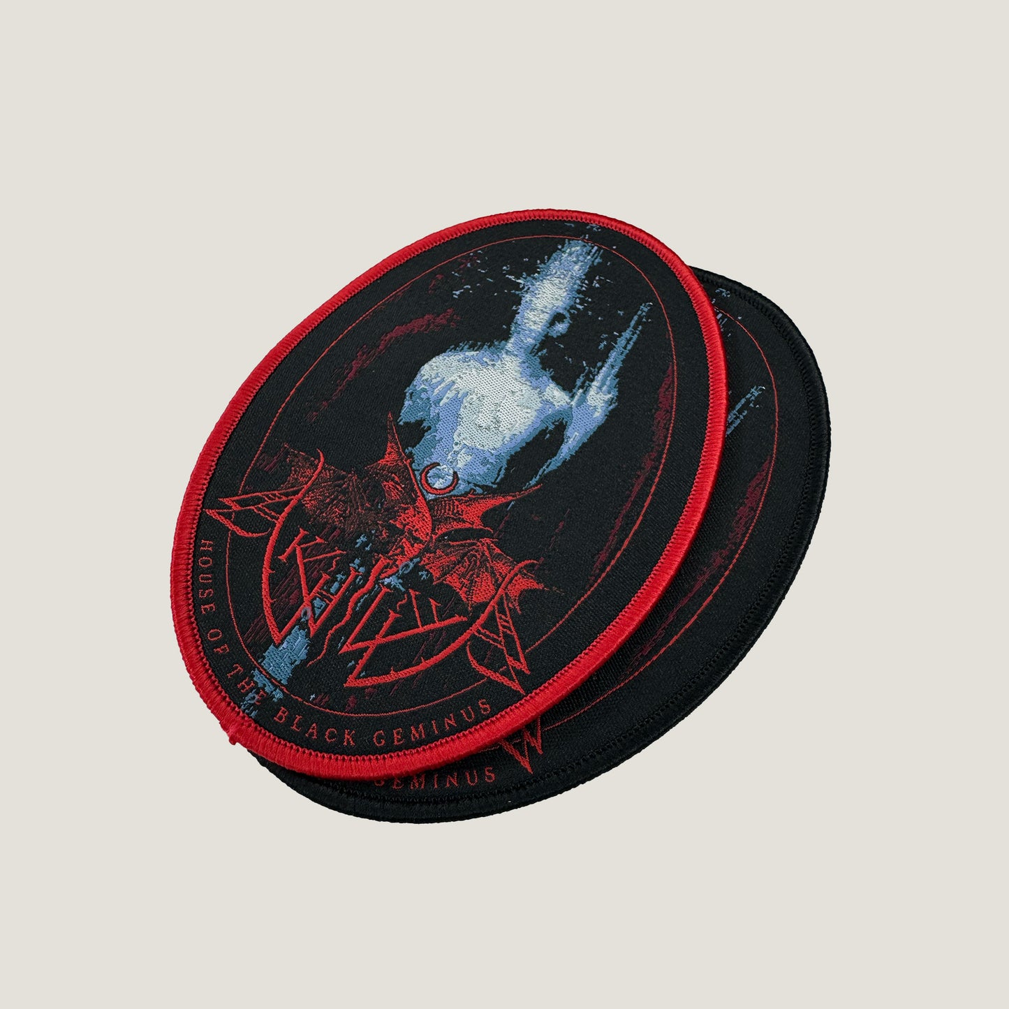 Temporal Dimensions Patches Akhlys House of the Black Geminus Metal Woven Patches