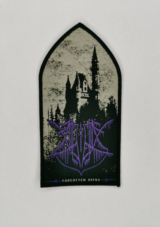 Temporal Dimensions Patches Alghol Forgotten Paths Black Border Woven Patch