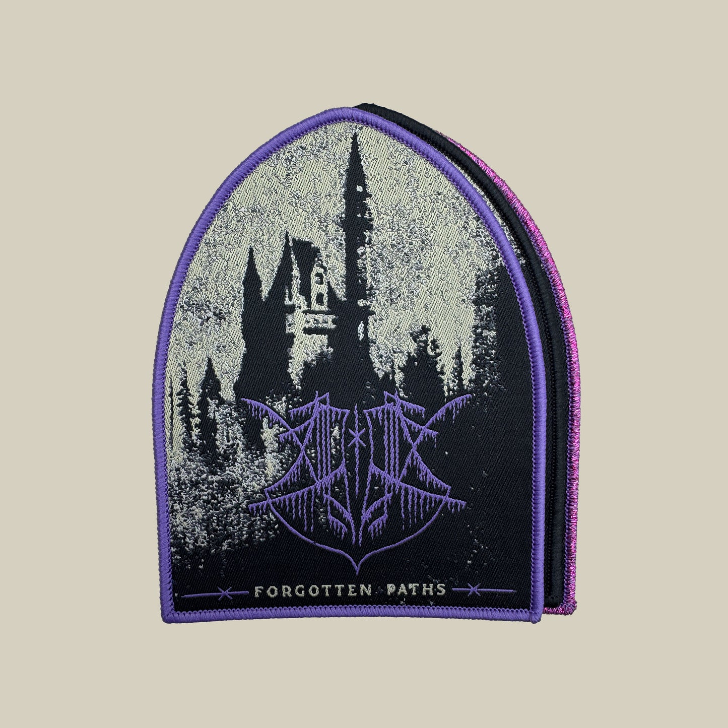 Temporal Dimensions Patches Alghol Forgotten Paths Woven Patches