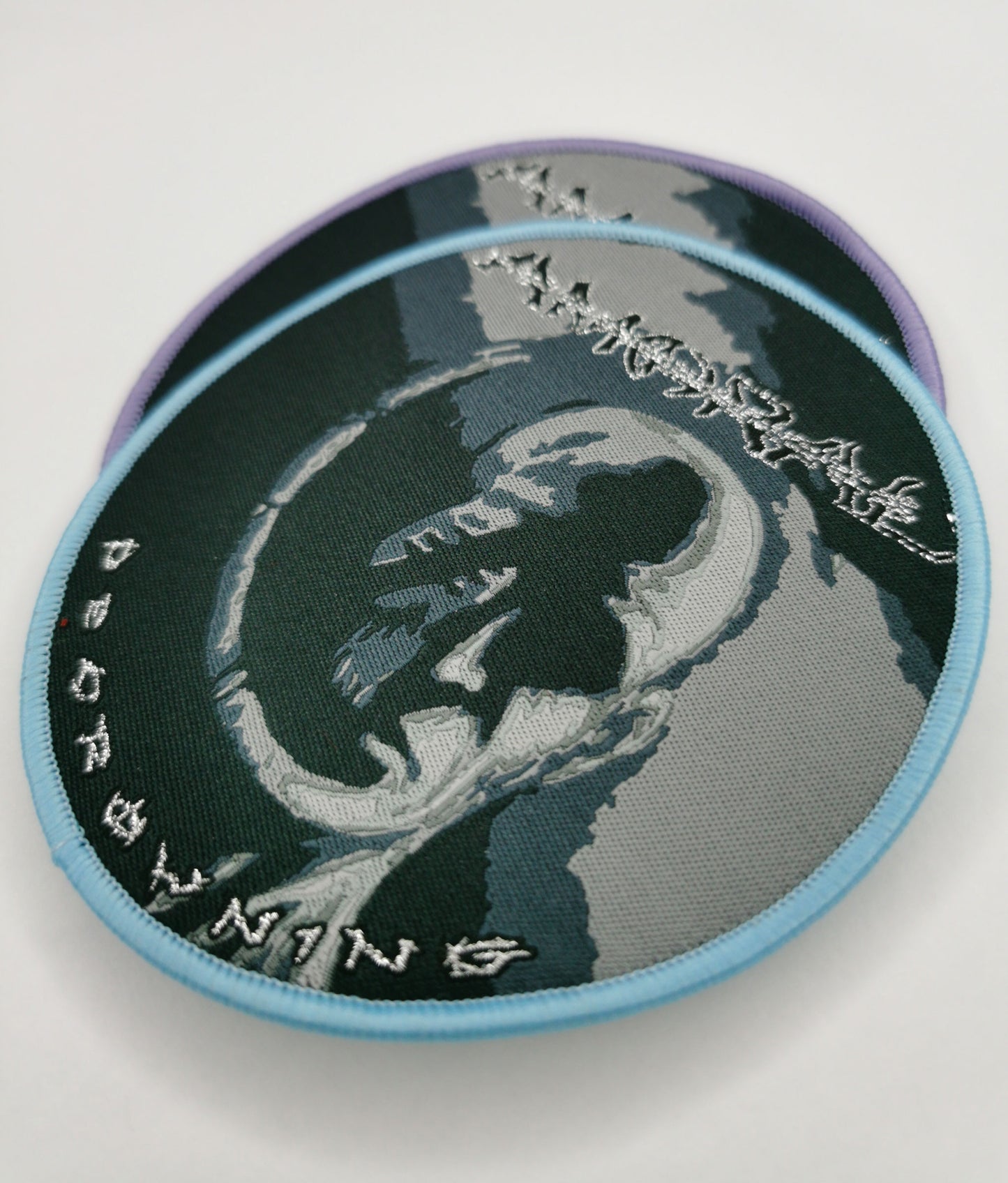 Temporal Dimensions Patches Amoral Decrowning Metal Woven Patches