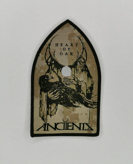 Temporal Dimensions Patches Anciients Heart of Oak Brown Border Woven Patch