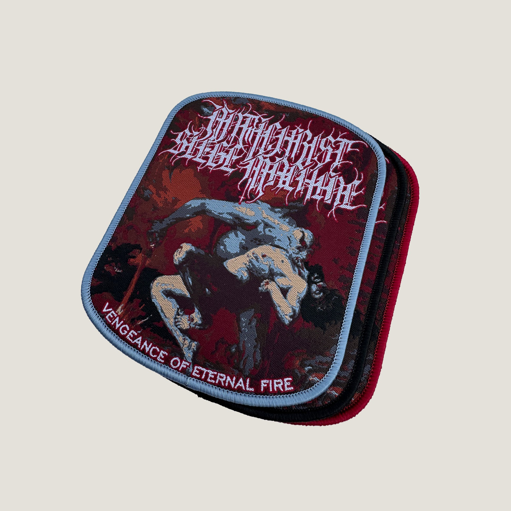 Temporal Dimensions Patches Antichrist Siege Machine Vengeance of Eternal Fire Metal Woven Patches