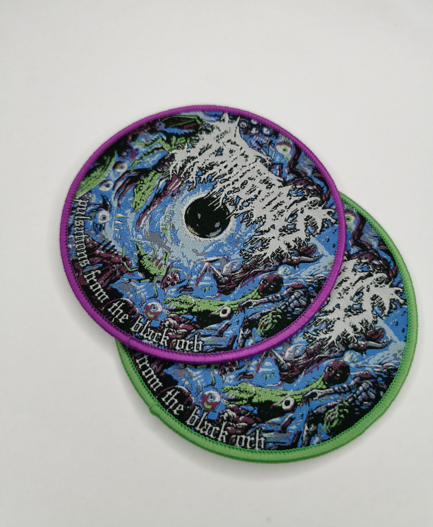 Temporal Dimensions Patches Astriferous Pulsations from the Black Orb Metal Woven Patches