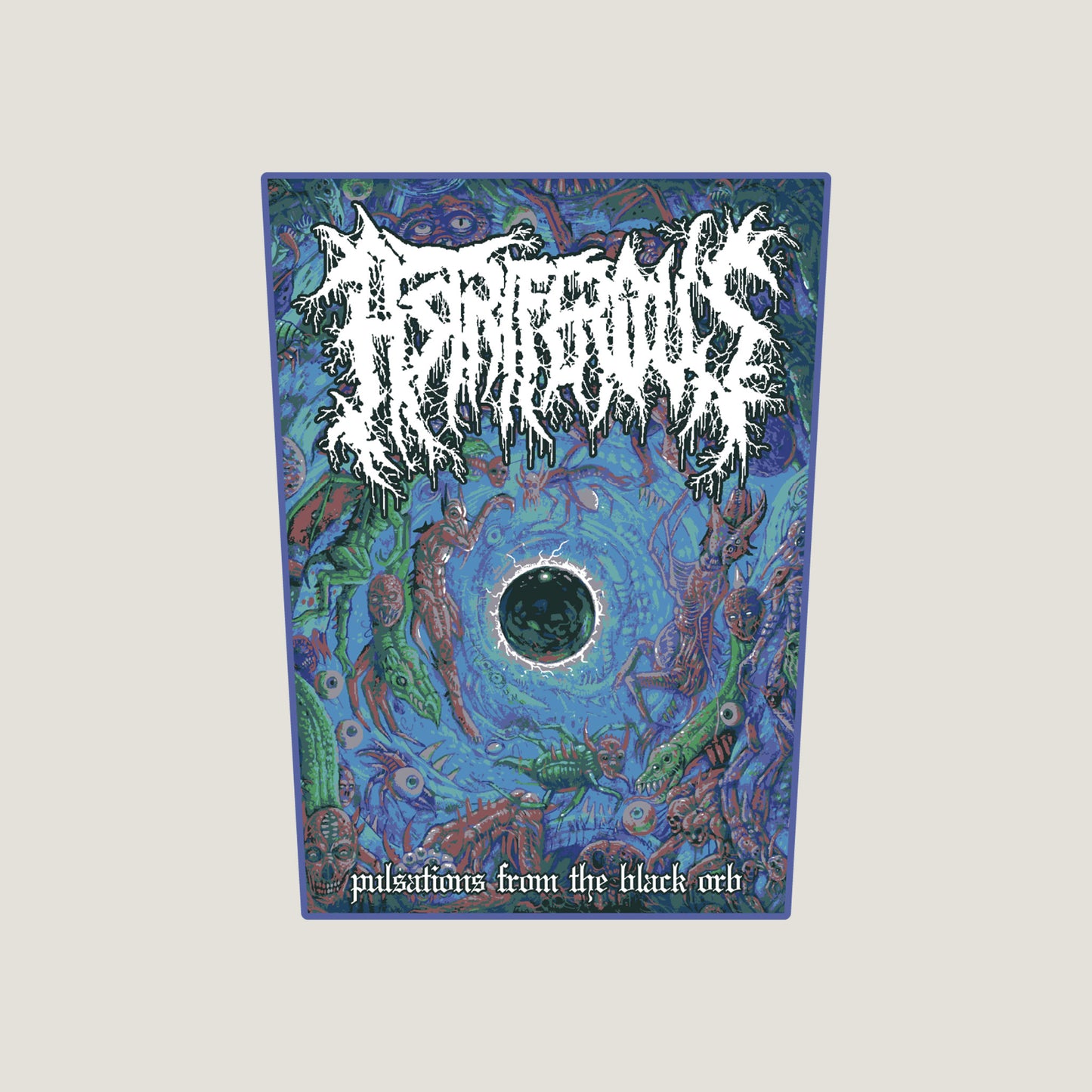 "Pulsations from the Black Orb" (Backpatch)