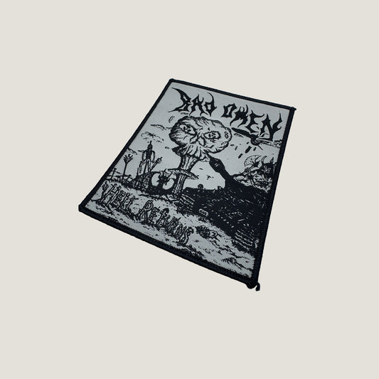 Temporal Dimensions Patches Bad Omen Hell Returns Black Border Metal Woven Patch