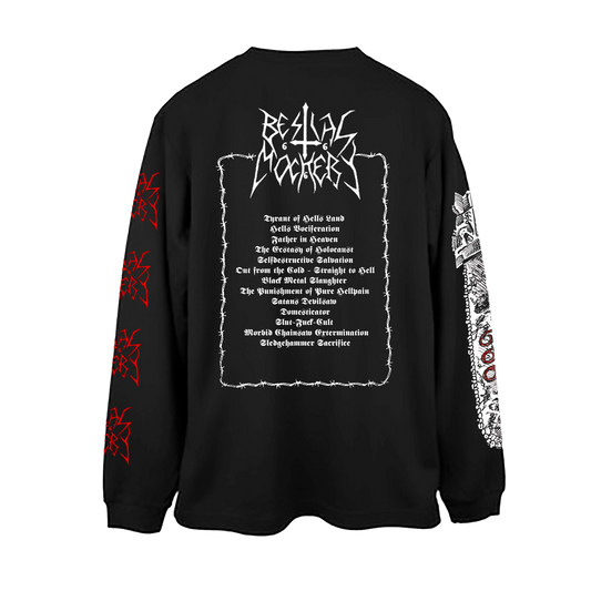 Temporal Dimensions Patches Bestial Mockery Gospel of the Insane Longsleeve tshirt back