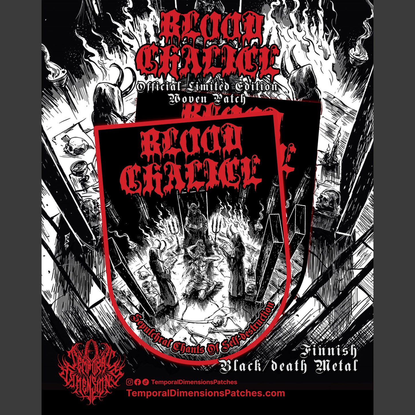 "Sepulchral Chants of Self-Destruction"