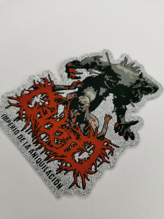 Temporal Dimensions Patches Cadejo Imperio De La Aniquilacion Laser Cut Metal Patch