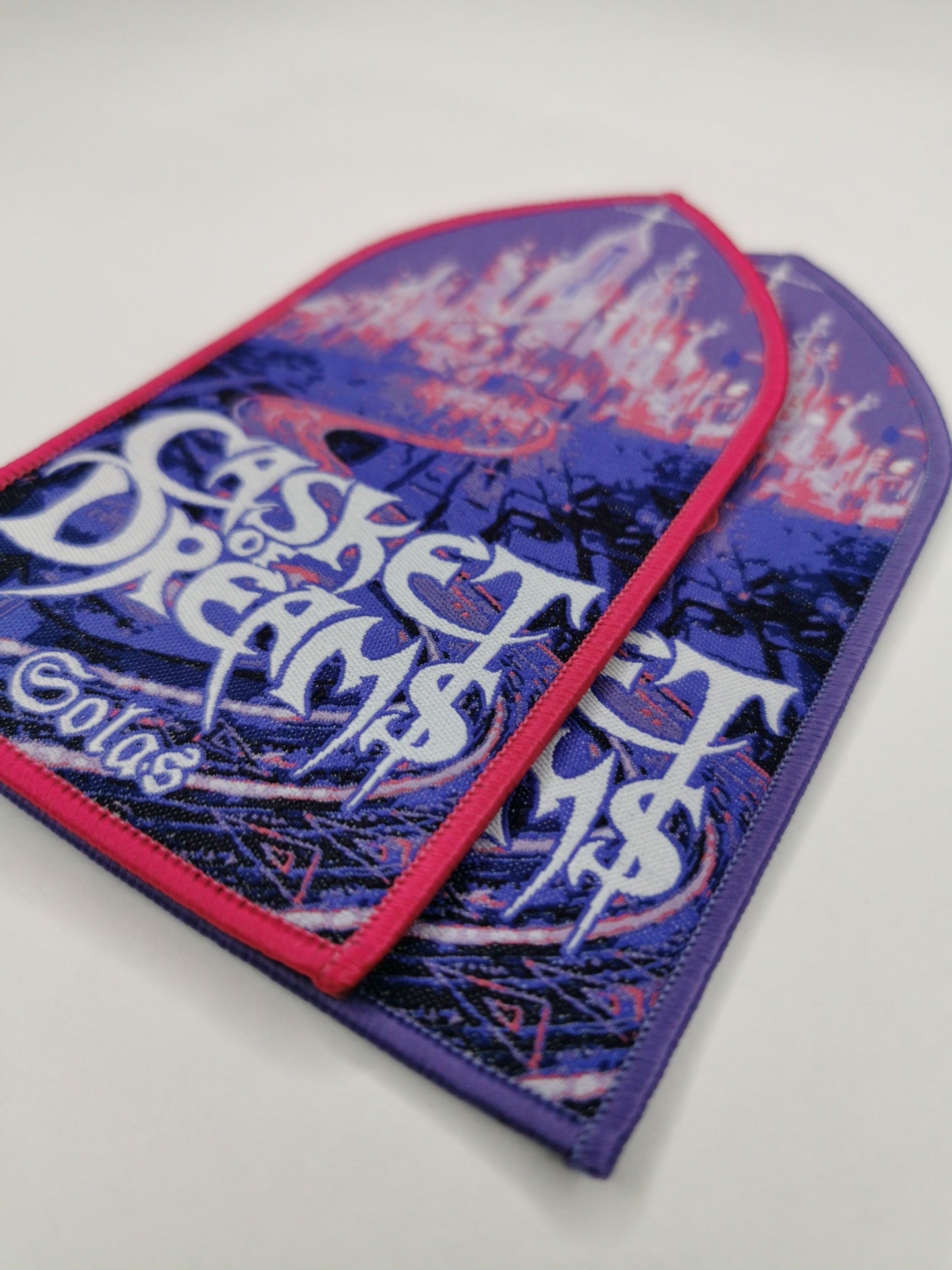 Temporal Dimensions Patches Casket of Dreams Solas Metal Woven Patches