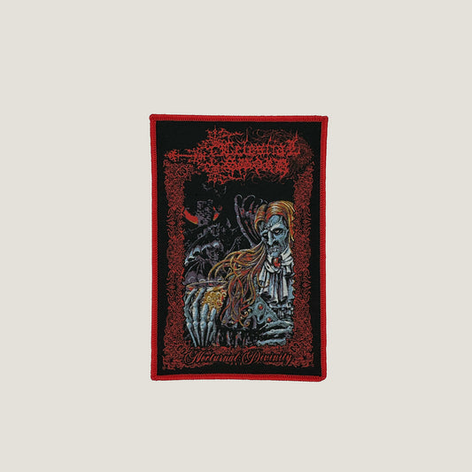 Temporal Dimensions Patches Celestial Sword Nocturnal Divinity Red Border Woven Patch