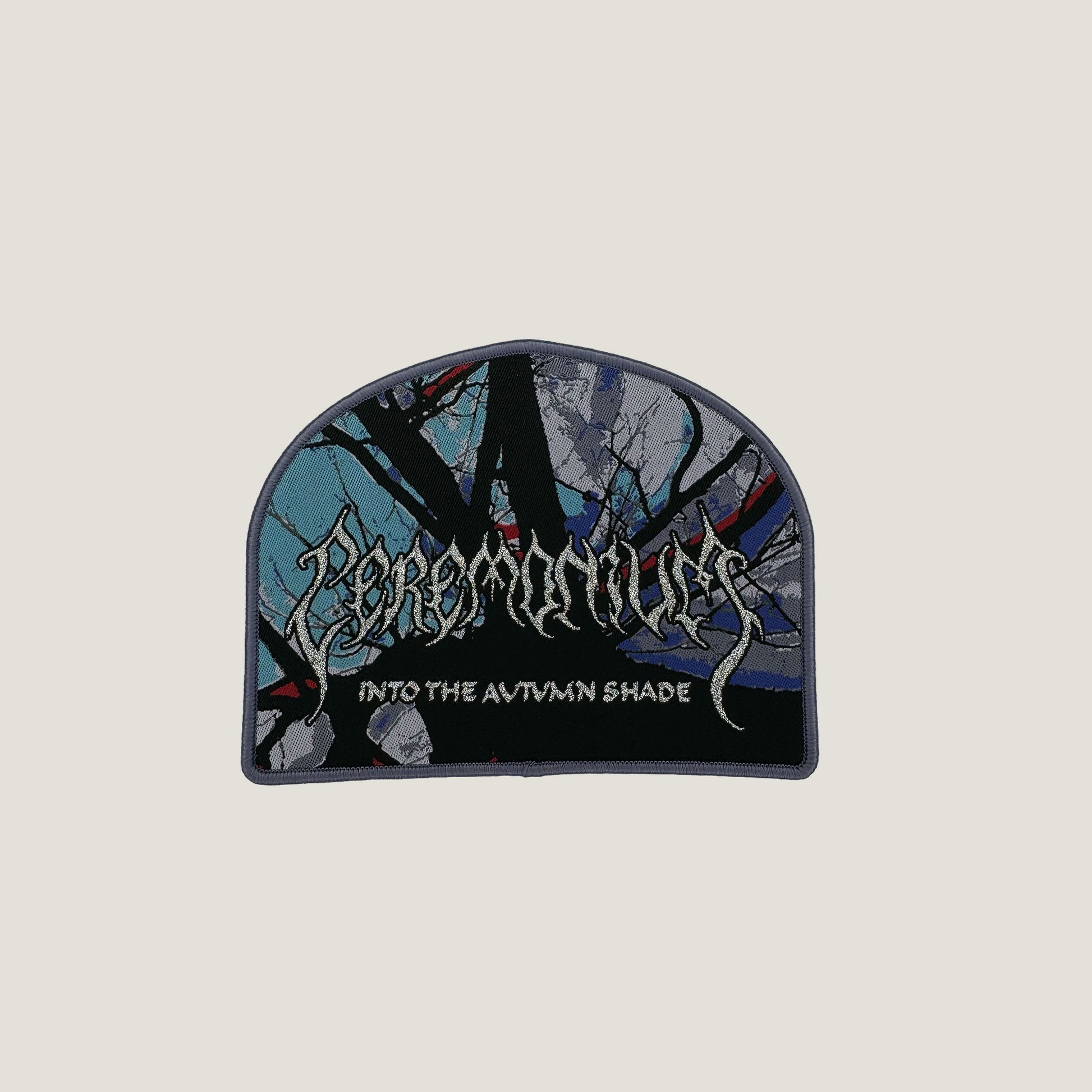 Temporal Dimensions Patches Ceremonium Into The Autumn Shade Purple Border Woven Patch