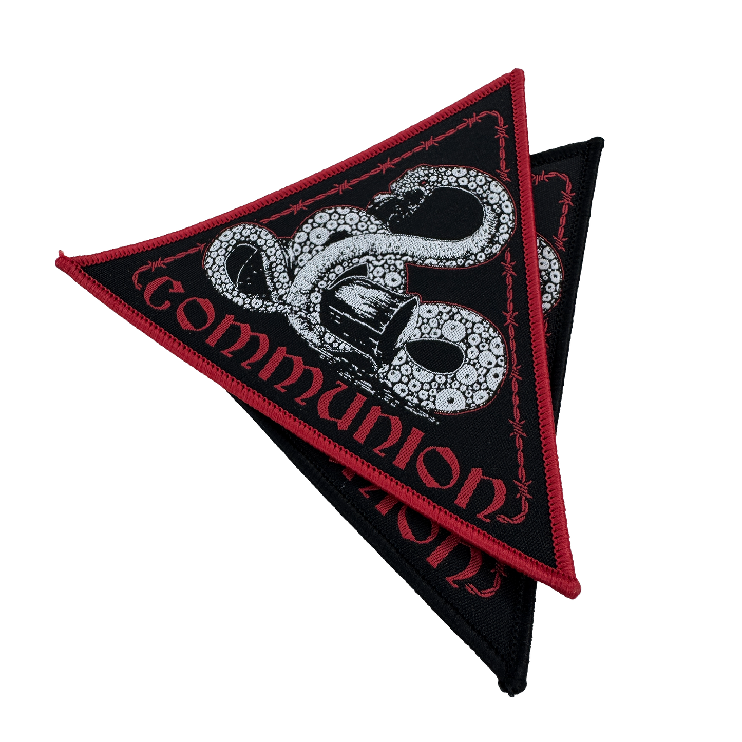 Temporal Dimensions Patches Communion Communion Metal Woven Patches