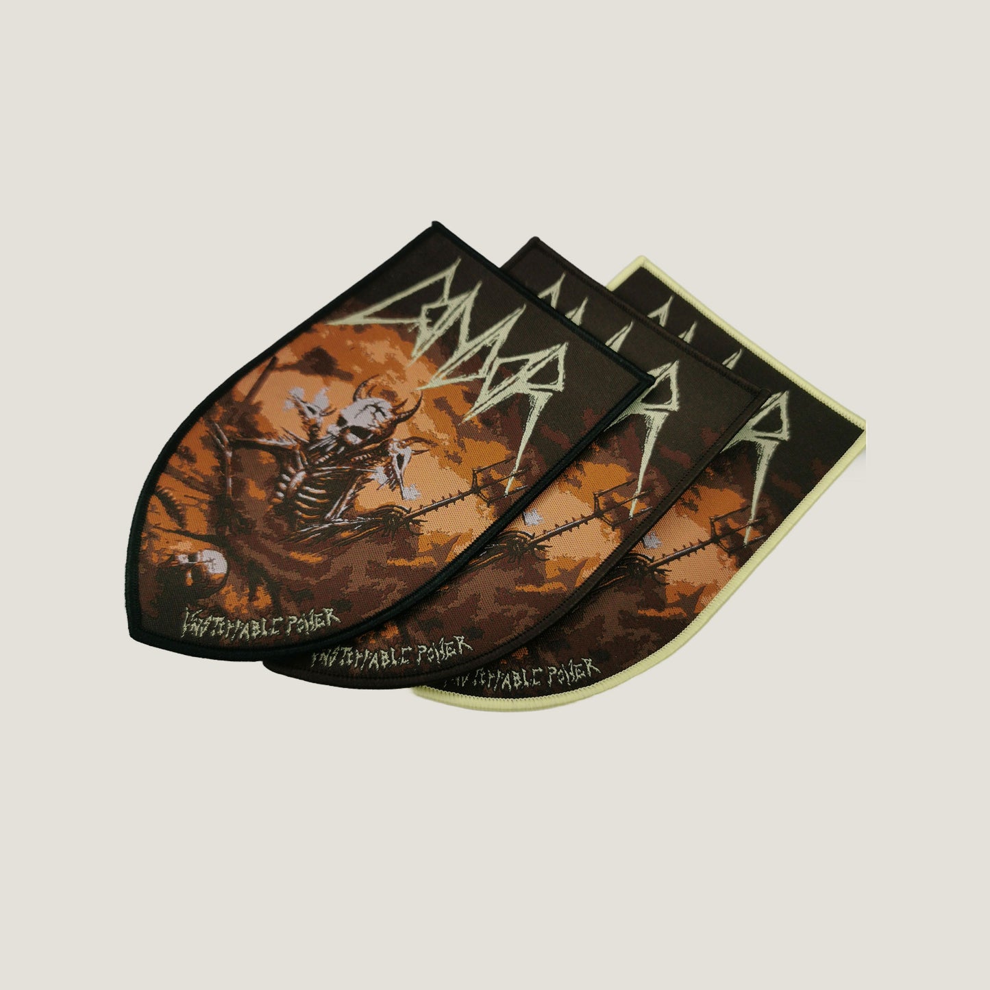 Temporal Dimensions Patches Condor Unstoppable Power Metal Woven Patches