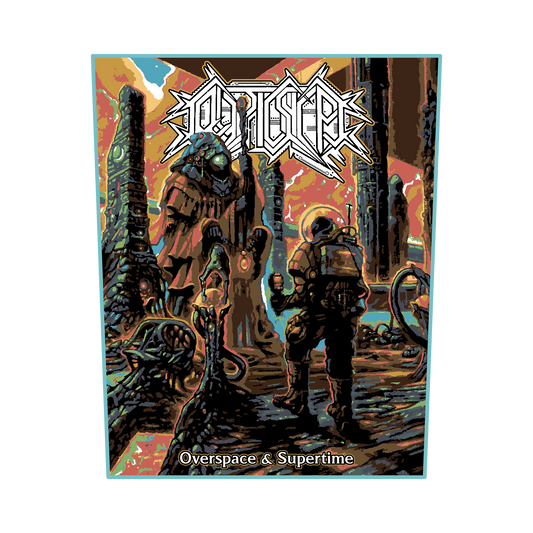 Temporal Dimensions Patches Cryptic Shift Overspace & Supertime Blue Border Woven Backpatch