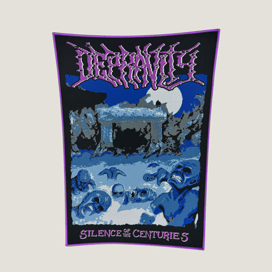 Temporal Dimensions Patches Depravity Silence of the Centuries Purple Border Woven Backpatch