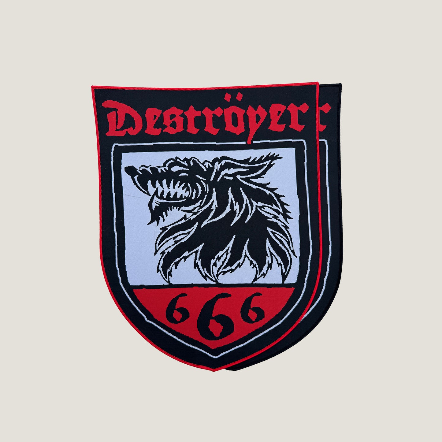 Temporal Dimensions Patches Destroyer 666 Guillotine Woven Backpatches