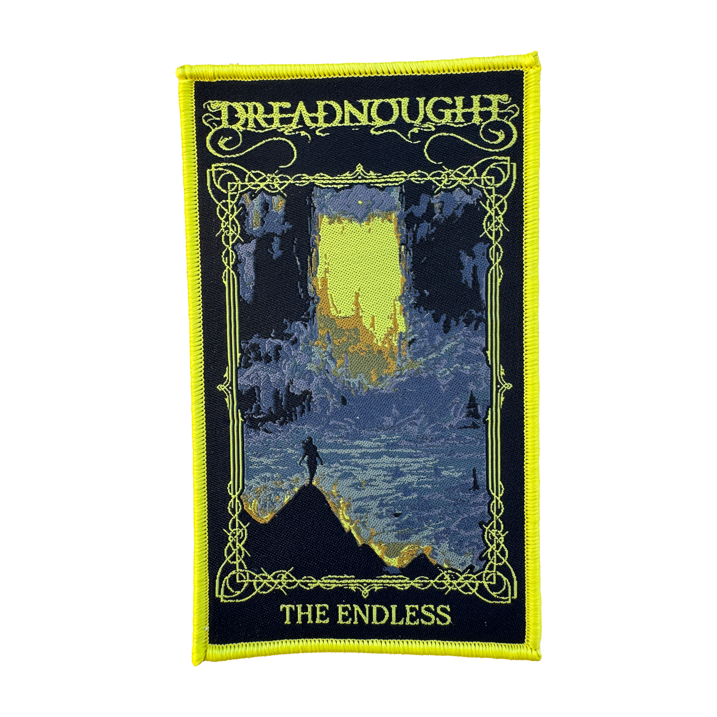 Temporal Dimensions Patches Dreadnought The Endless Yellow Border Woven Patch
