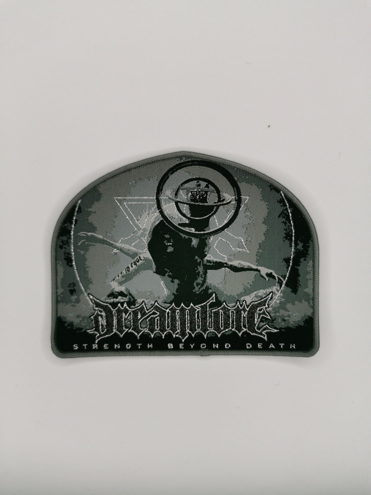 Temporal Dimensions Patches Dreamlore Strength Beyond Death Light Gray Border Woven Patches