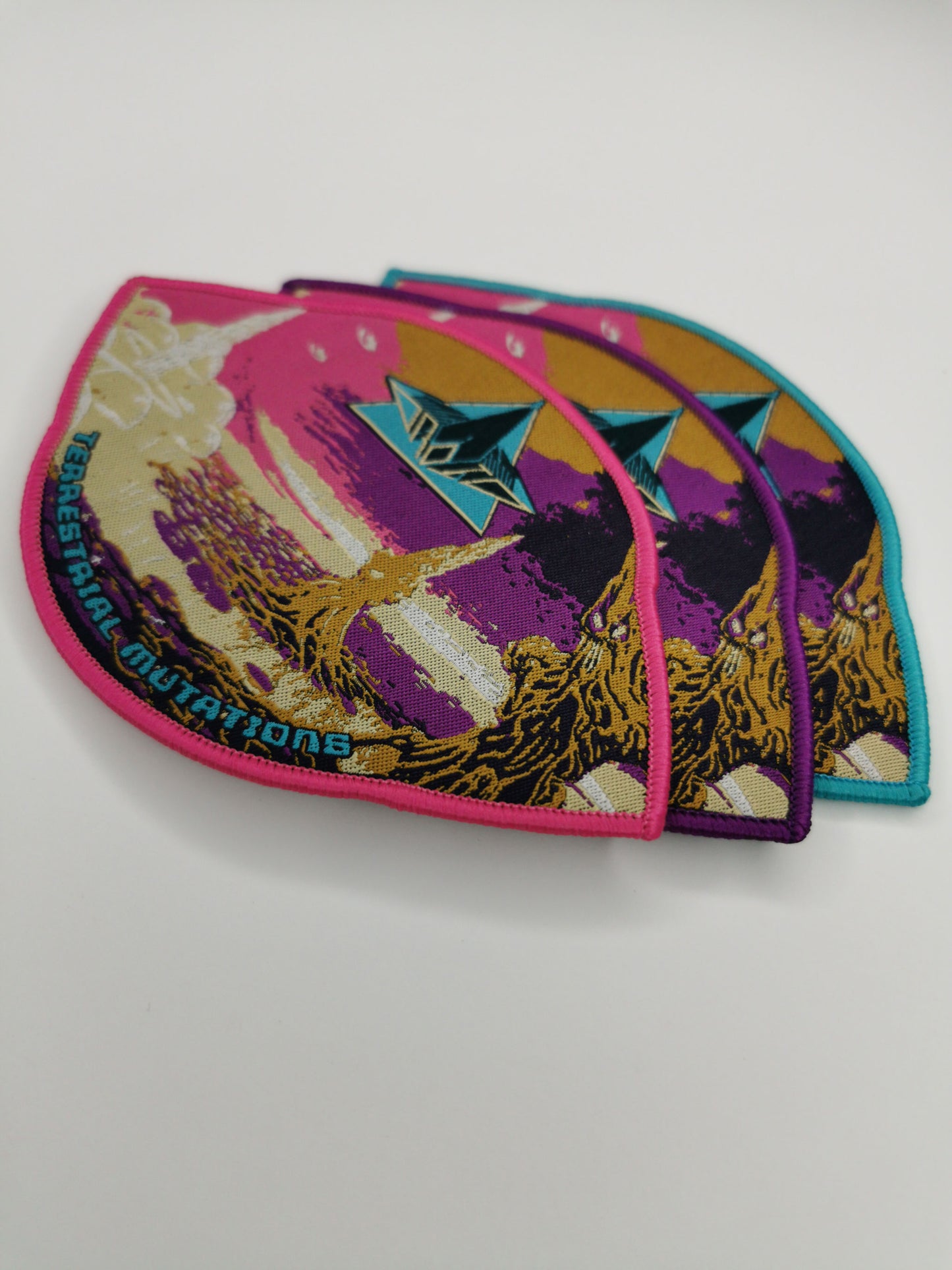 Temporal Dimensions Patches Droid Metal Woven Patches