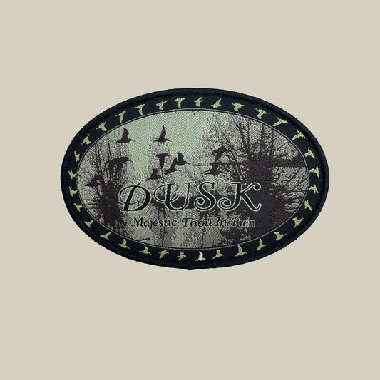 Temporal Dimensions Patches Dusk Majestic Thou In Ruin Black Border Woven Patch