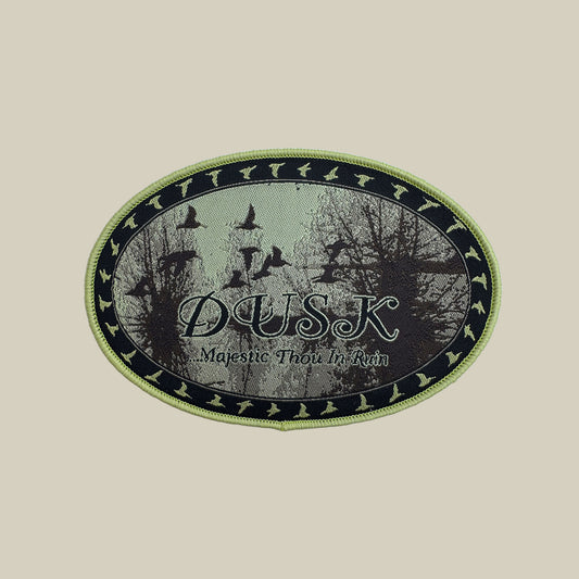Temporal Dimensions Patches Dusk Majestic Thou In Ruin Green Border Woven Patch