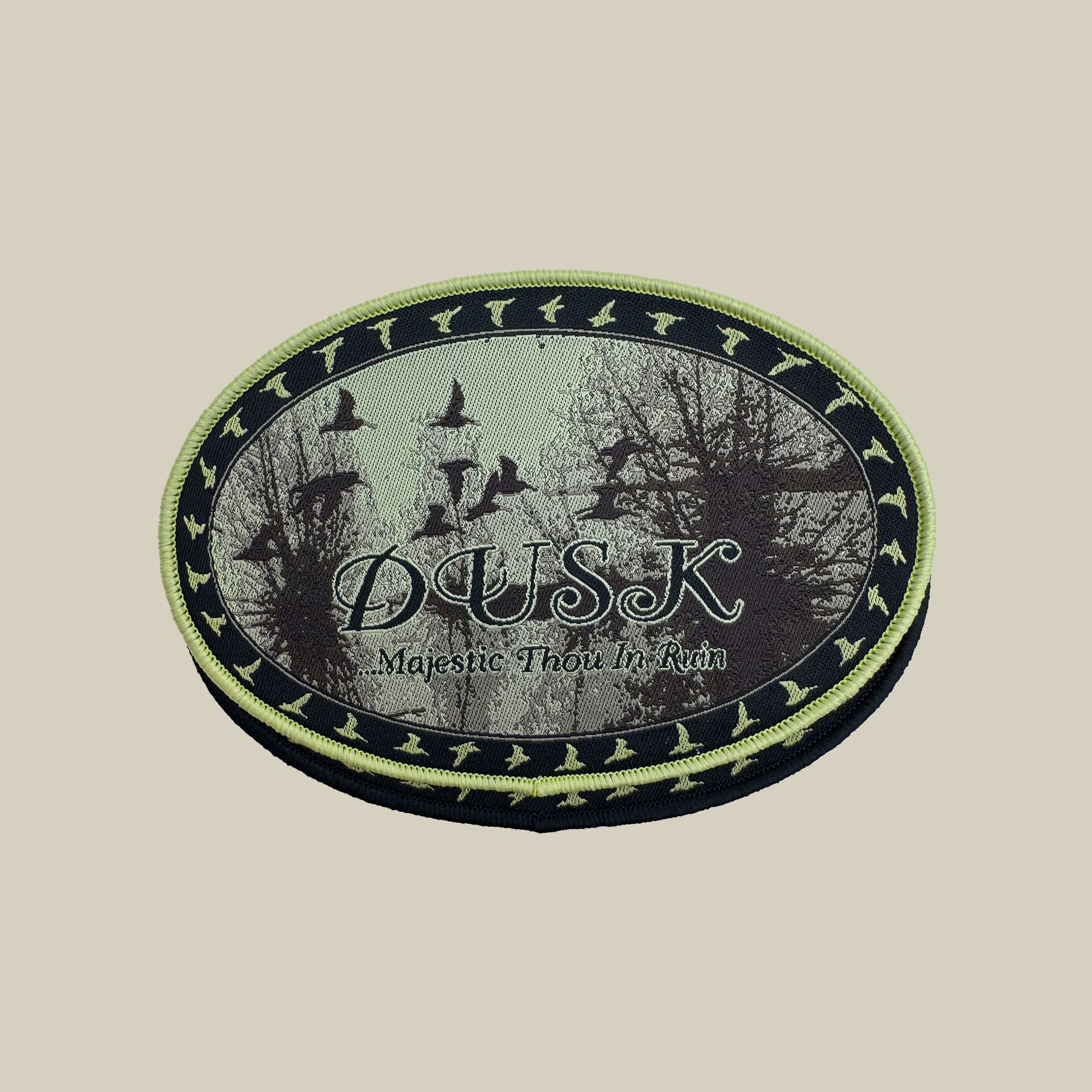 Temporal Dimensions Patches Dusk Majestic Thou In Ruin Woven Patches