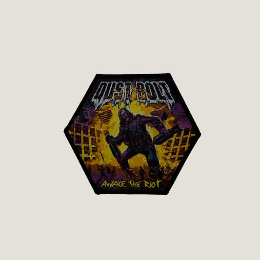 Temporal Dimensions Patches Dust Bolt Awake The Riot Black Border Woven Patch