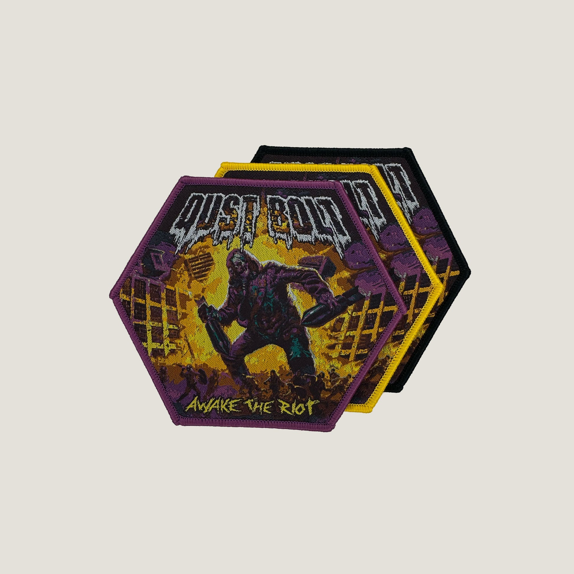 Temporal Dimensions Patches Dust Bolt Awake The Riot Woven Patches