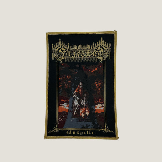 Temporal Dimensions Patches Erzfeynd Muspilli Golden Border Woven Patch