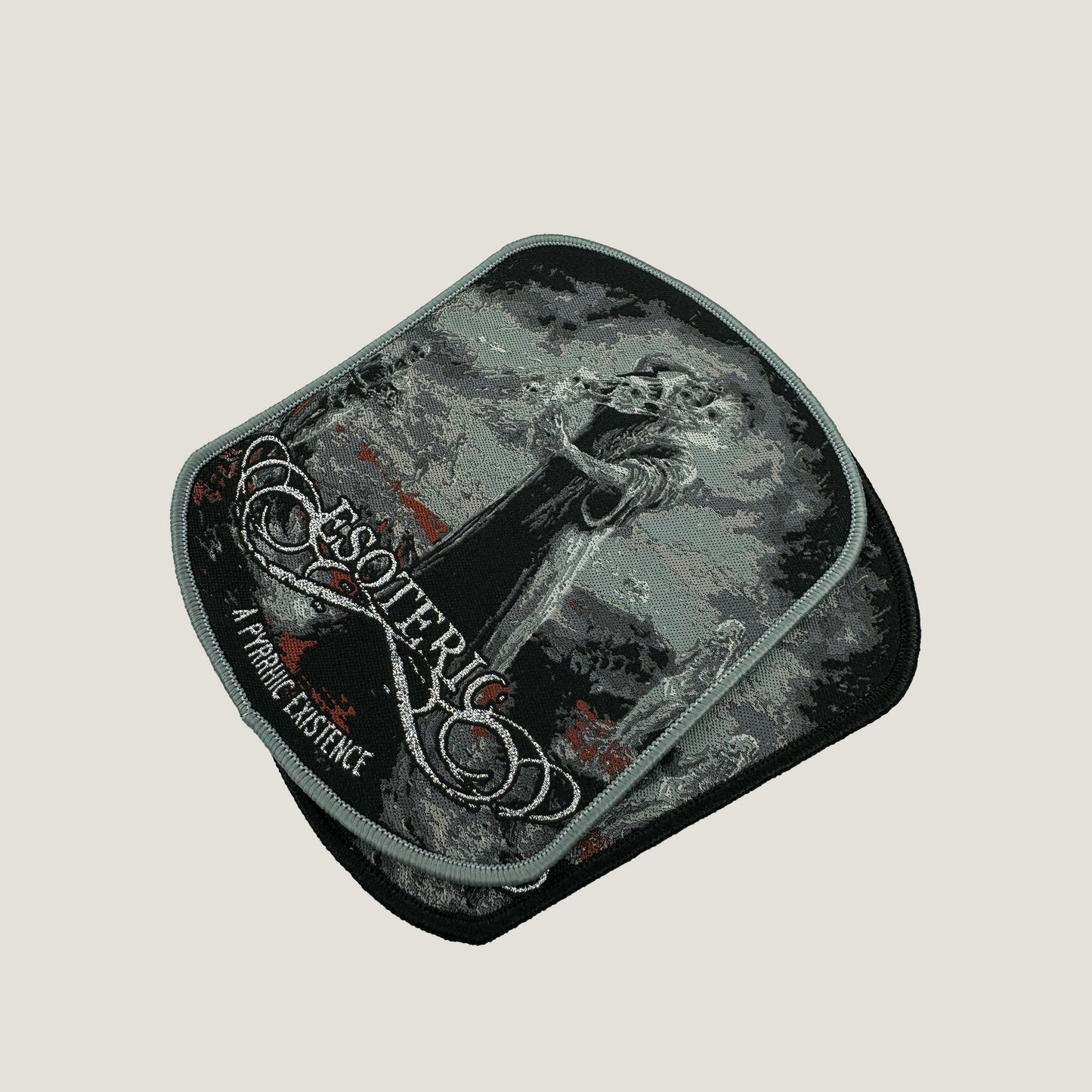 Temporal Dimensions Patches Esoteric A Pyrrhic Existence Metal Woven Patches