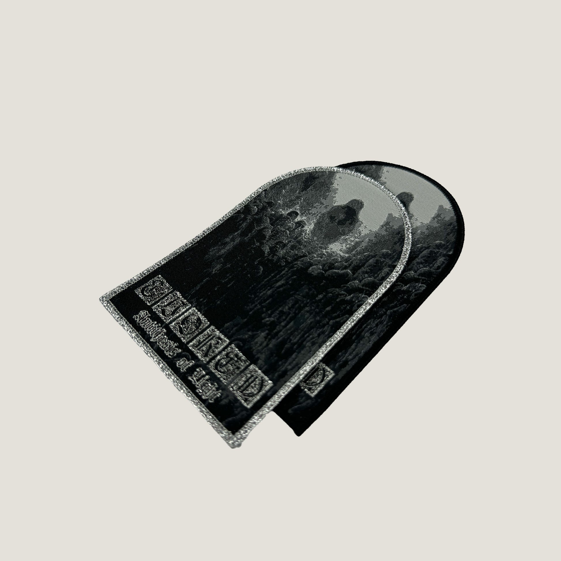 Temporal Dimensions Patches Evoken Antithesis of Light Metal Woven PatchesTemporal Dimensions Patches Evoken Antithesis of Light Metal Woven Patches
