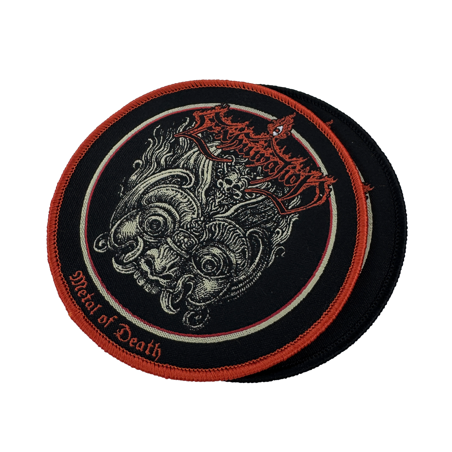 Temporal Dimensions Patches Exhumation Metal of Death Metal Woven Patches