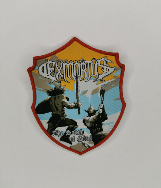 Temporal Dimensions Patches Exmortus The Sound of Steel Orange Border Woven Patch