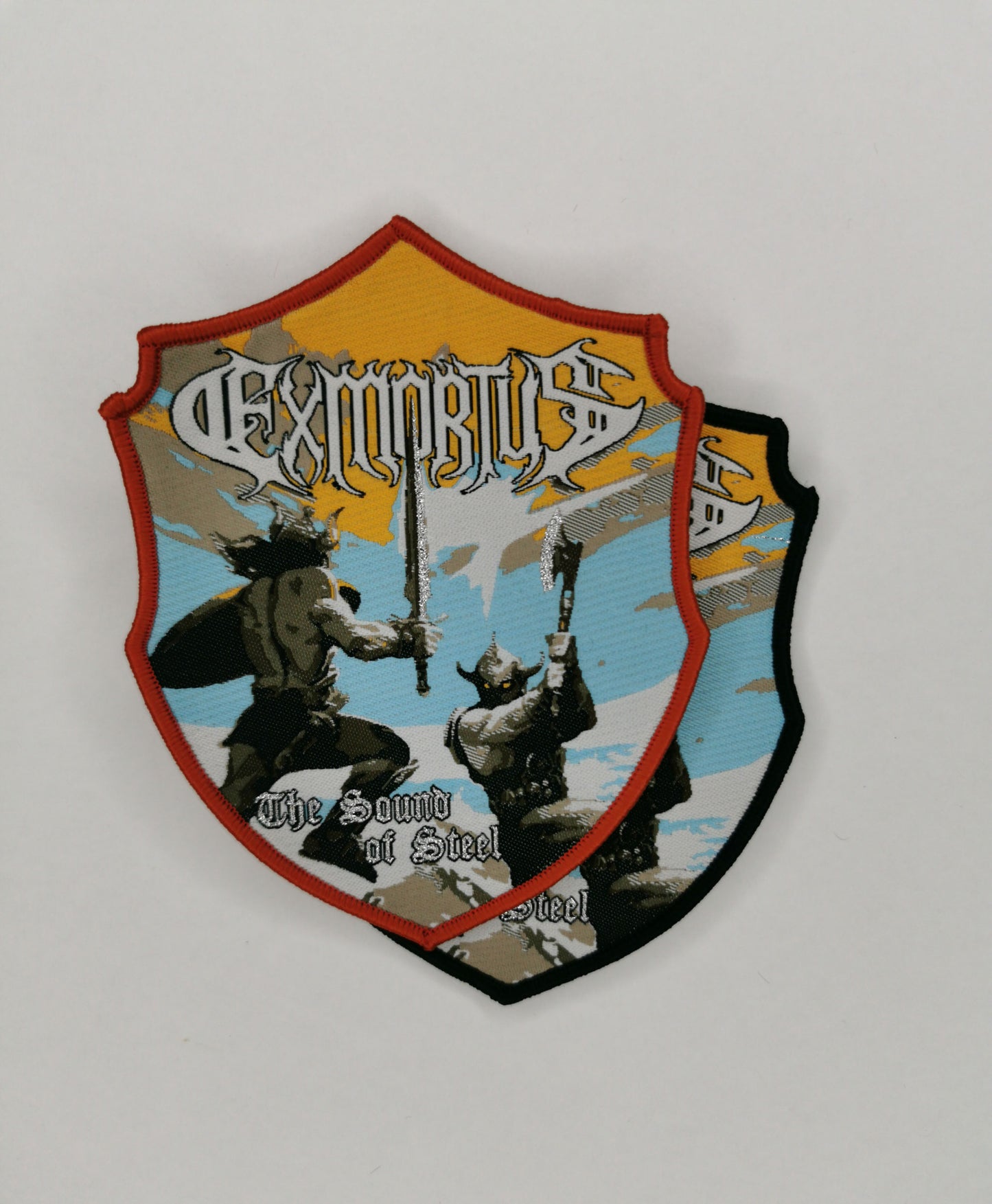 Temporal Dimensions Patches Exmortus The Sound of Steel Woven Patches