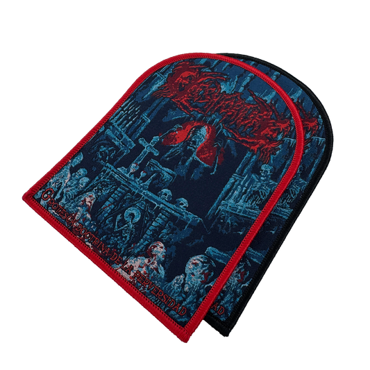 Temporal Dimensions Patches FleshTorture Grotesca doctrina de la perversidad Metal Woven Patches