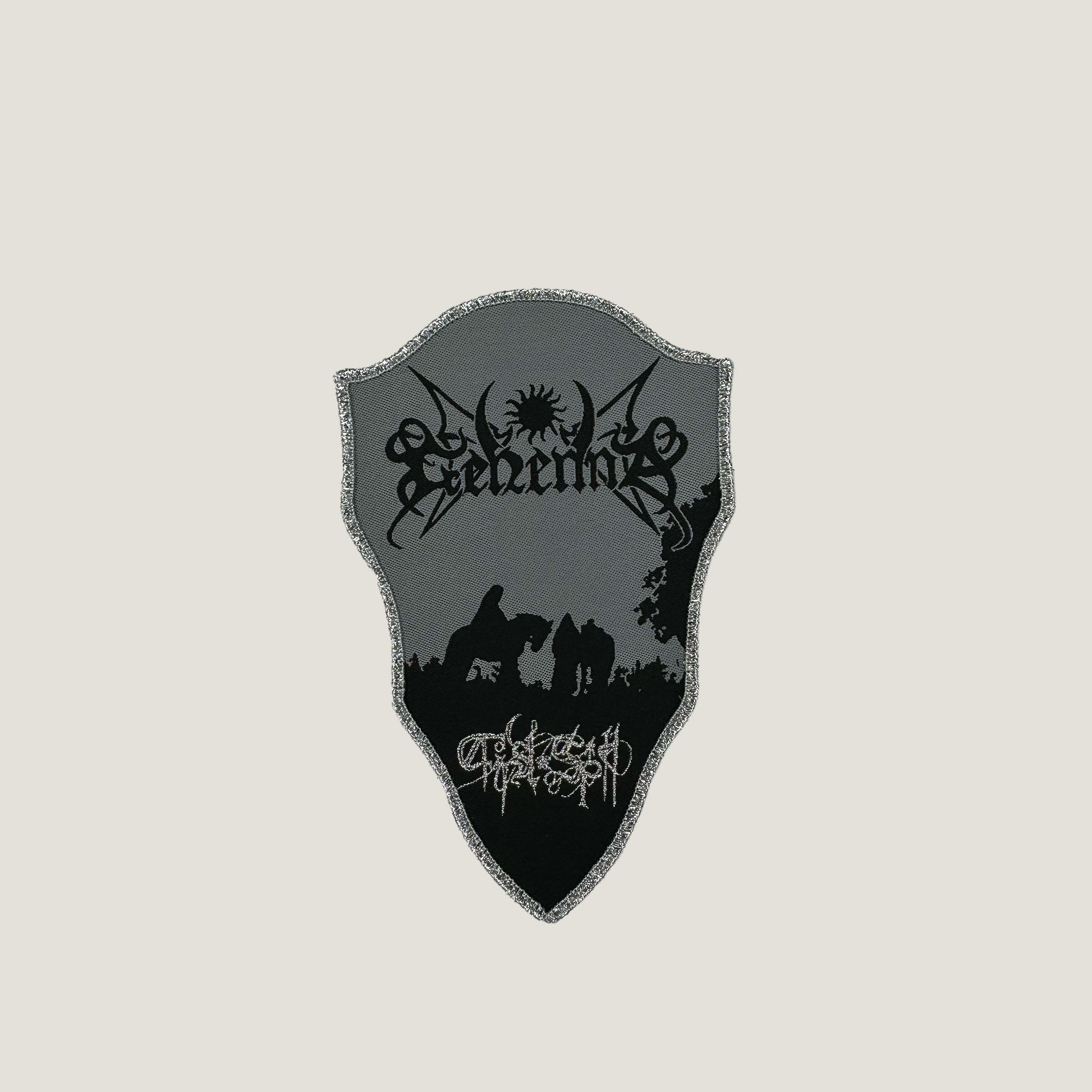 Temporal Dimensions Patches Gehenna First Spell Silver Glitter Border Woven Patch