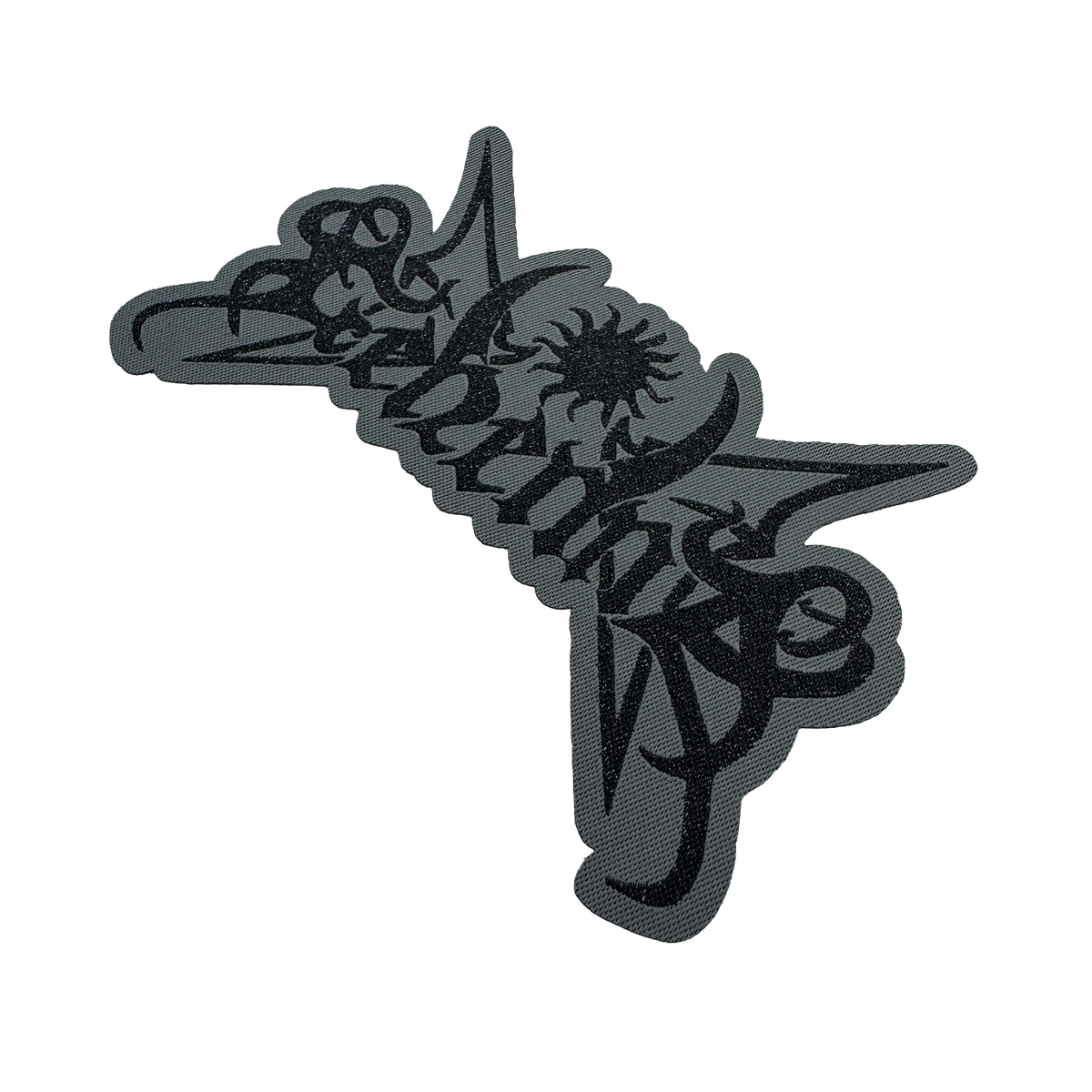 Temporal Dimensions Patches Gehenna Regular Size Logo Metal Laser Cut Woven Patches