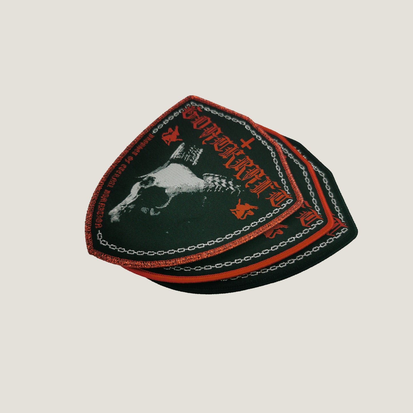 Temporal Dimensions Patches Goatkraft Prophet of Eternal Damnation Metal Woven Patches