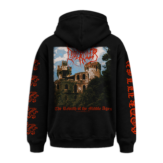 Temporal Dimensions Patches Godkiller The Rebirth of the Middle Ages Pullover Hoodie Back