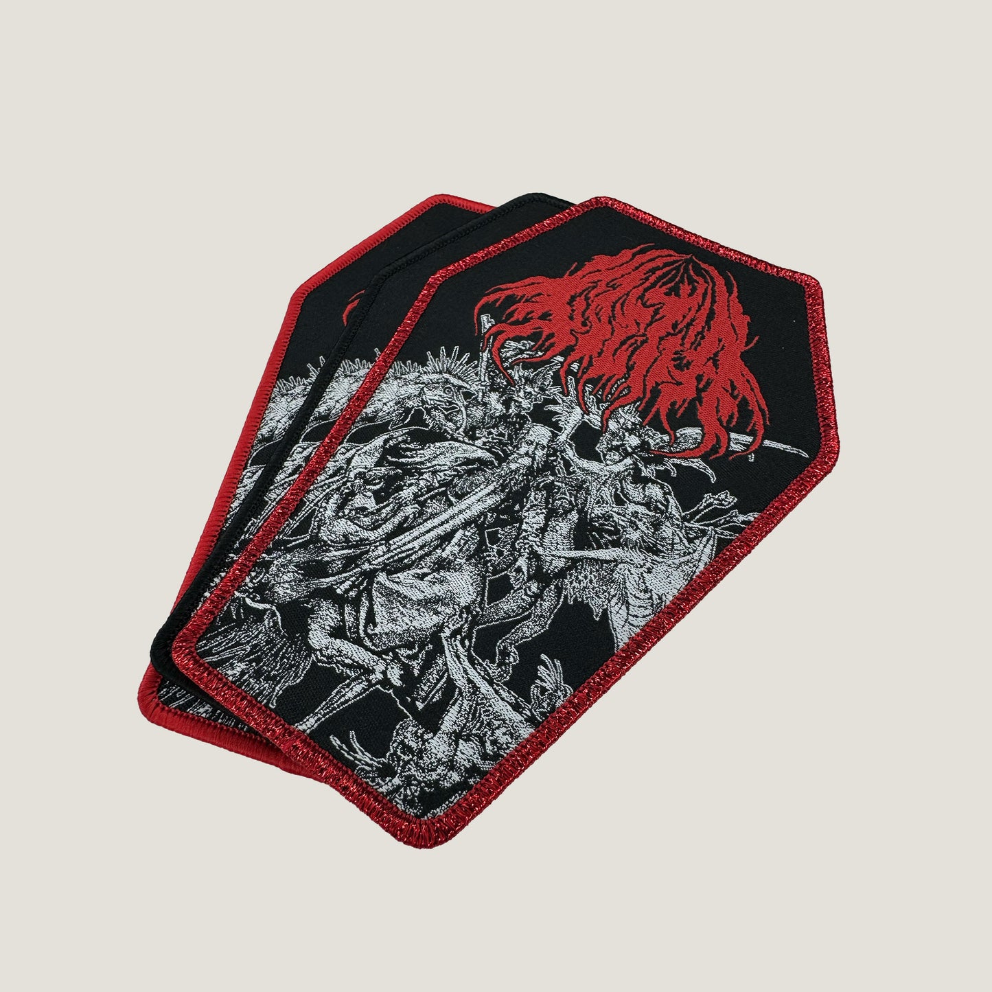 Temporal Dimensions Patches Goetia Goetia Metal Woven Patches