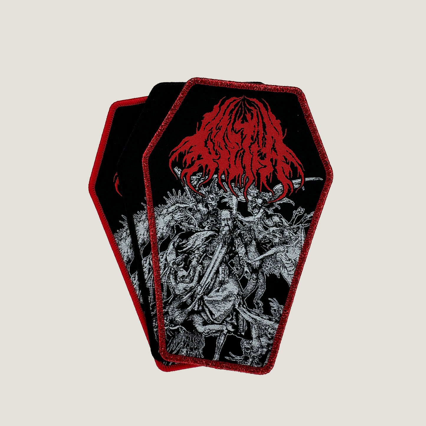 Temporal Dimensions Patches Goetia Goetia Woven Patches