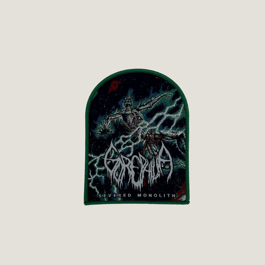 Temporal Dimensions Patches Gorephilia Severed Monolith Green Border Woven Patch