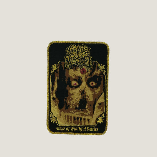 Temporal Dimensions Patches Grave Miasma Abyss of Wrathful Deities Golden Glitter Border Woven Patch